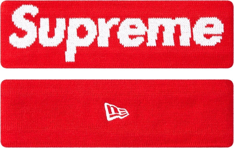 Supreme/New Era Fleece Lined Headband